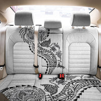 Hawaiian Kakau Tribal Sea Animals Tattoos Back Car Seat Cover White Color LT03 - Polynesian Pride