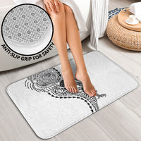 Hawaiian Kakau Tribal Sea Animals Tattoos Bathroom Set White Color LT03 - Polynesian Pride