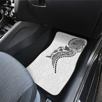 Hawaiian Kakau Tribal Sea Animals Tattoos Car Mats White Color LT03 - Polynesian Pride