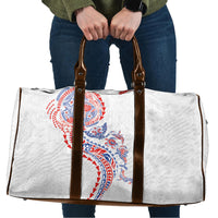 Hawaiian Kakau Tribal Sea Animals Tattoos Travel Bag Hawaii Flag Color Inspired