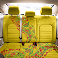 Hawaiian Kakau Tribal Sea Animals Tattoos Back Car Seat Cover Kanaka Maoli Flag Color Inspired