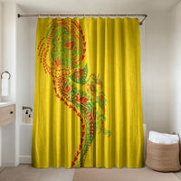 Hawaiian Kakau Tribal Sea Animals Tattoos Bathroom Set Kanaka Maoli Flag Color Inspired