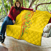 Hawaiian Kakau Tribal Sea Animals Tattoos Quilt Kanaka Maoli Flag Color Inspired