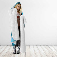 Personalised Tuvalu Independence Day Hooded Blanket Tuvaluan Tribal Flag Style LT03 - Polynesian Pride