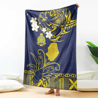 Niue Independence Day Blanket Hiapo Pattern Fiti Pua and Uga LT03 - Polynesian Pride
