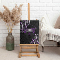 Traditional Art Hawaiian Kakau Tattoos Canvas Wall Art Purple Color LT03 - Polynesian Pride