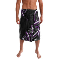 Traditional Art Hawaiian Kakau Tattoos Lavalava Purple Color - Polynesian Pride