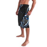 Traditional Art Hawaiian Kakau Tattoos Lavalava Blue Color - Polynesian Pride