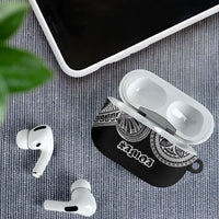 Samoa Traditional Tattoo AirPods Case Tribal Tatau Pattern LT03 - Polynesian Pride