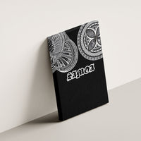 Samoa Traditional Tattoo Canvas Wall Art Tribal Tatau Pattern LT03 - Polynesian Pride