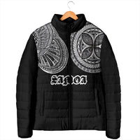 Samoa Traditional Tattoo Padded Jacket Tribal Tatau Pattern LT03 - Polynesian Pride