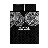 Samoa Traditional Tattoo Quilt Bed Set Tribal Tatau Pattern LT03 - Polynesian Pride