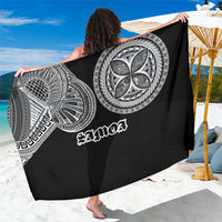 Samoa Traditional Tattoo Sarong Tribal Tatau Pattern LT03 One Size 44 x 66 inches Black - Polynesian Pride