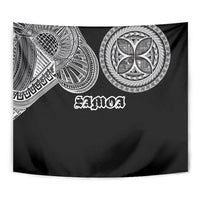Samoa Traditional Tattoo Tapestry Tribal Tatau Pattern LT03 - Polynesian Pride