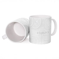 Samoa Lotu Tamaiti Ceramic Mug Tribal Tatau with Siapo Pattern LT03 - Polynesian Pride
