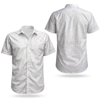 Samoa Lotu Tamaiti Couples Matching Mermaid Dress and Hawaiian Shirt Tribal Tatau with Siapo Pattern LT03 - Polynesian Pride