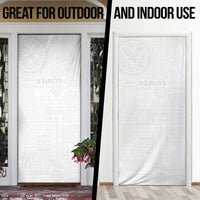 Samoa Lotu Tamaiti Door Cover Tribal Tatau with Siapo Pattern LT03 - Polynesian Pride