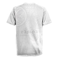 Samoa Lotu Tamaiti Rugby Jersey Tribal Tatau with Siapo Pattern LT03 - Polynesian Pride
