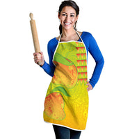Hawaiian Mango Apron Polynesian Art Pattern and Kakau Tattoo LT03 - Polynesian Pride