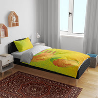 Hawaiian Mango Bedding Set Polynesian Art Pattern and Kakau Tattoo LT03 - Polynesian Pride