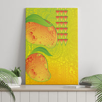 Hawaiian Mango Canvas Wall Art Polynesian Art Pattern and Kakau Tattoo LT03 - Polynesian Pride