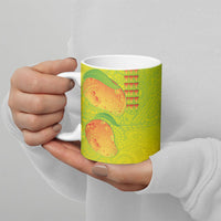 Hawaiian Mango Ceramic Mug Polynesian Art Pattern and Kakau Tattoo LT03 - Polynesian Pride