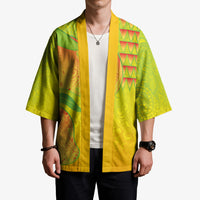 Hawaiian Mango Kimono Polynesian Art Pattern and Kakau Tattoo LT03 - Polynesian Pride
