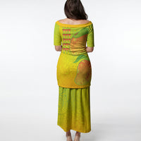Hawaiian Mango Puletasi Polynesian Art Pattern and Kakau Tattoo LT03 - Polynesian Pride