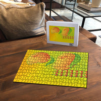 Hawaiian Mango Puzzle Polynesian Art Pattern and Kakau Tattoo LT03 - Polynesian Pride