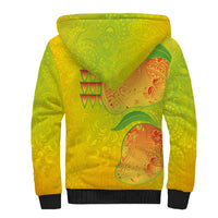 Hawaiian Mango Sherpa Hoodie Polynesian Art Pattern and Kakau Tattoo LT03 - Polynesian Pride