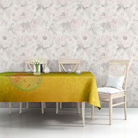 Hawaiian Mango Tablecloth Polynesian Art Pattern and Kakau Tattoo LT03 - Polynesian Pride