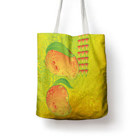 Hawaiian Mango Tote Bag Polynesian Art Pattern and Kakau Tattoo LT03 - Polynesian Pride
