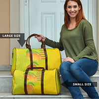 Hawaiian Mango Travel Bag Polynesian Art Pattern and Kakau Tattoo LT03 - Polynesian Pride