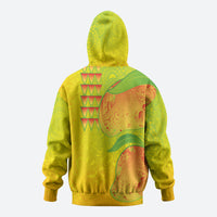 Hawaiian Mango Zip Hoodie Polynesian Art Pattern and Kakau Tattoo LT03 - Polynesian Pride