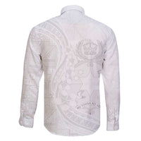 Tonga Faka Sepitema Family Matching Short Sleeve Bodycon Dress and Hawaiian Shirt Ngatu Pattern with Plumeria and Hibiscus