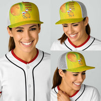 Hawaiian Mango Mele Kalikimaka Baseball Net Cap Santa Claus Surfing with Mango Christmas Turtle LT03 - Polynesian Pride