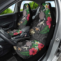 Hawaiian Tropical Plants and Turtles Car Seat Cover Polynesian Art Motifs LT03 - Polynesian Pride