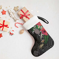 Hawaiian Tropical Plants and Turtles Christmas Stocking Polynesian Art Motifs LT03 - Polynesian Pride