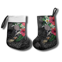 Hawaiian Tropical Plants and Turtles Christmas Stocking Polynesian Art Motifs LT03 - Polynesian Pride