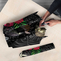Hawaiian Tropical Plants and Turtles Umbrella Polynesian Art Motifs LT03 - Polynesian Pride