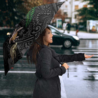 Hawaiian Tropical Plants and Turtles Umbrella Polynesian Art Motifs LT03 - Polynesian Pride