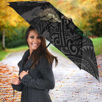 Hawaiian Tropical Plants and Turtles Umbrella Polynesian Art Motifs LT03 - Polynesian Pride