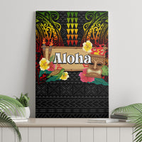 Hawaiian Elements and Polynesian Tattoo Canvas Wall Art LT03 - Polynesian Pride