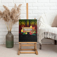 Hawaiian Elements and Polynesian Tattoo Canvas Wall Art LT03 - Polynesian Pride