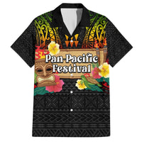 Hawaiian Elements and Polynesian Tattoo Hawaiian Shirt LT03 Black - Polynesian Pride