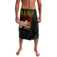 Hawaiian Elements and Polynesian Tattoo Lavalava LT03 Black - Polynesian Pride