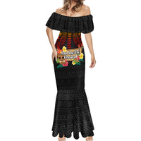 Hawaiian Elements and Polynesian Tattoo Mermaid Dress LT03 - Polynesian Pride