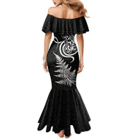 New Zealand Octopus Tattoo and Fern Mermaid Dress Maori Pattern LT03 - Polynesian Pride