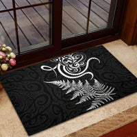 New Zealand Octopus Tattoo and Fern Rubber Doormat Maori Pattern LT03 - Polynesian Pride