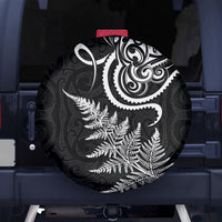 New Zealand Octopus Tattoo and Fern Spare Tire Cover Maori Pattern LT03 - Polynesian Pride